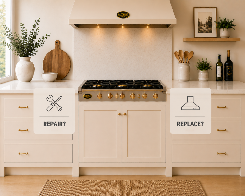 lacornue cooktop repair or replace