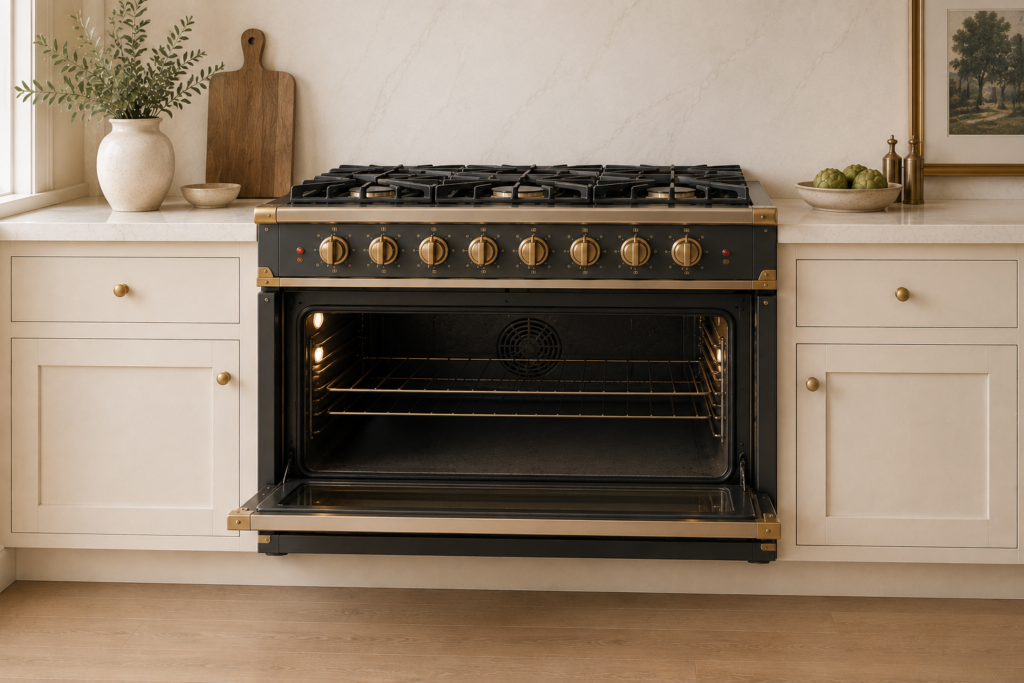 lacornue range not heating