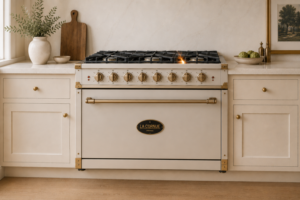 lacornue cooktop ignition problems
