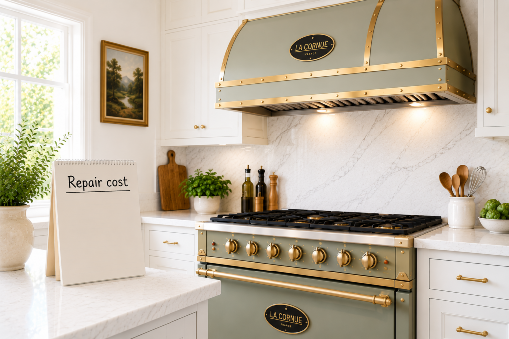 lacornue range hood repair cost