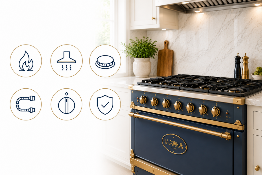 lacornue gas range safety
