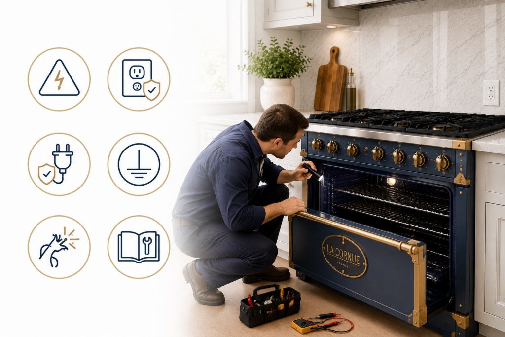 lacornue oven repair safety guide