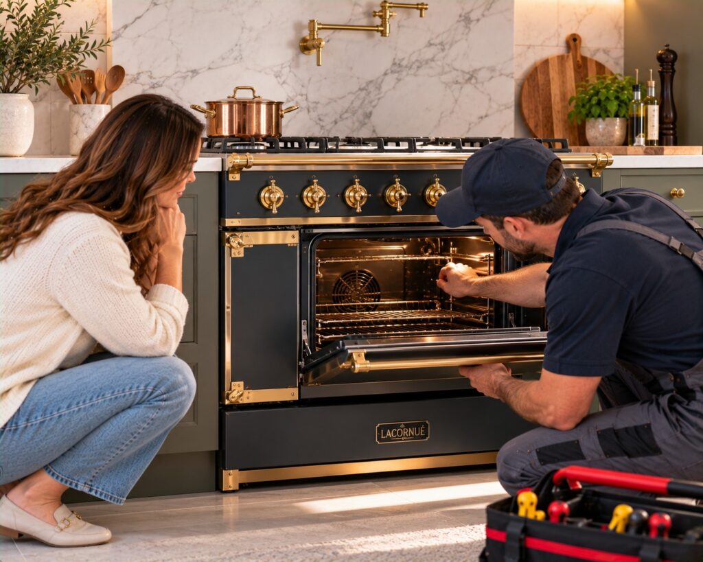 lacornue oven not working